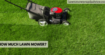 How much lawn mower?